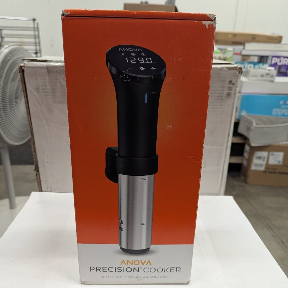Anova Precision Cooker 2.0 | WiFi Sous Vide Circulator 1000W –Black/Silver